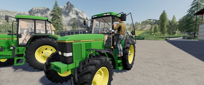 Scripte UniversalPassenger John Deere 7810 Landwirtschafts Simulator mod