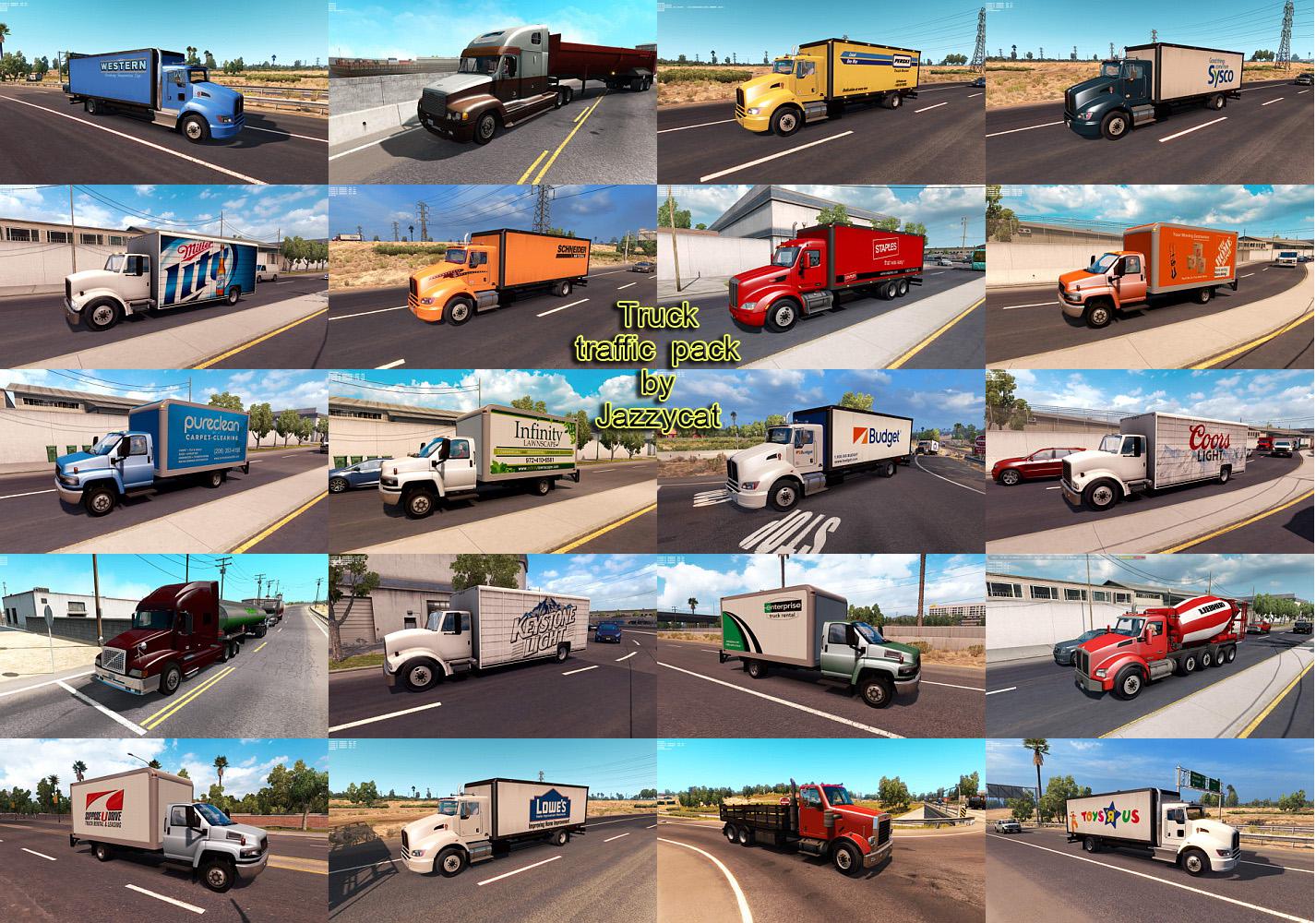 Trucks in Traffic Pack by JC v2.1 1.34.x thumbnail 15