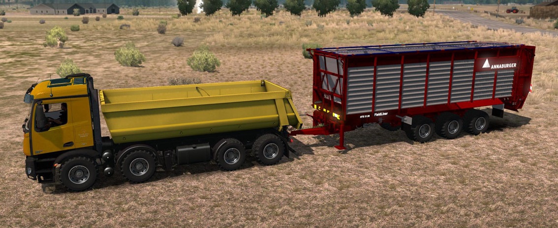 Mercedes Benz Arocs Agrar (DX11) 1.36.x  thumbnail 4