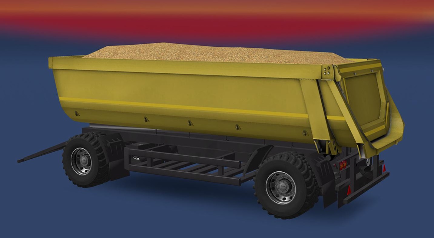 [ATS] Kipper Agrar Trailer for Rear Hook Trucks (DX11) 1.36.x  thumbnail 2