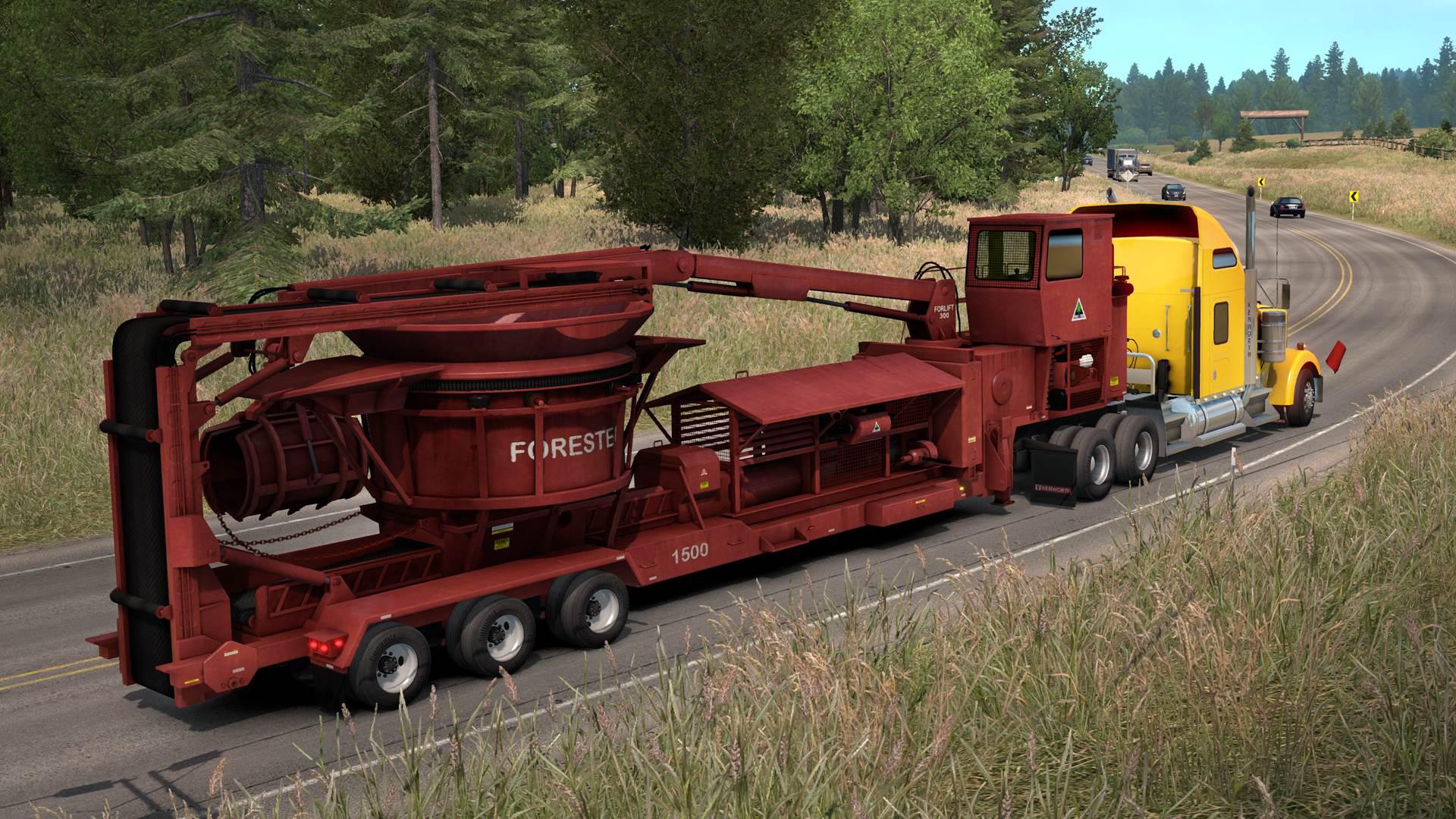 [ATS] MULTIPLE TRAILERS IN TRAFFIC V3.1 1.33.X thumbnail 8
