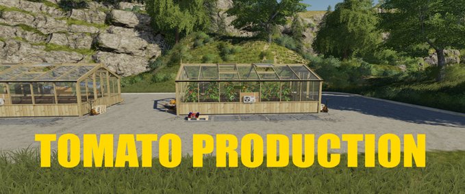 Platzierbare Objekte Tomato Production Landwirtschafts Simulator mod