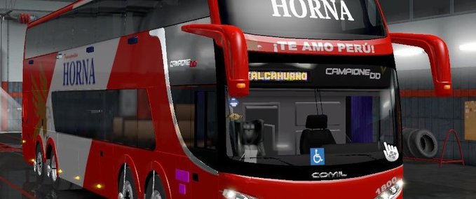 Scania Scania Comil DD 8×2 [1.35 – 1.36] Eurotruck Simulator mod