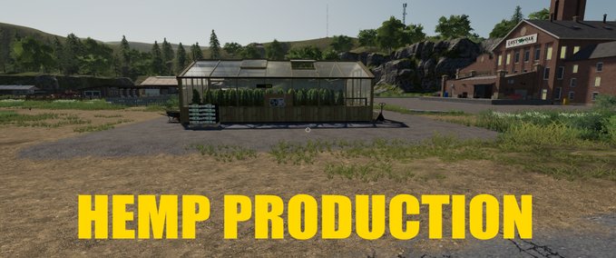 Platzierbare Objekte Hemp Production Landwirtschafts Simulator mod