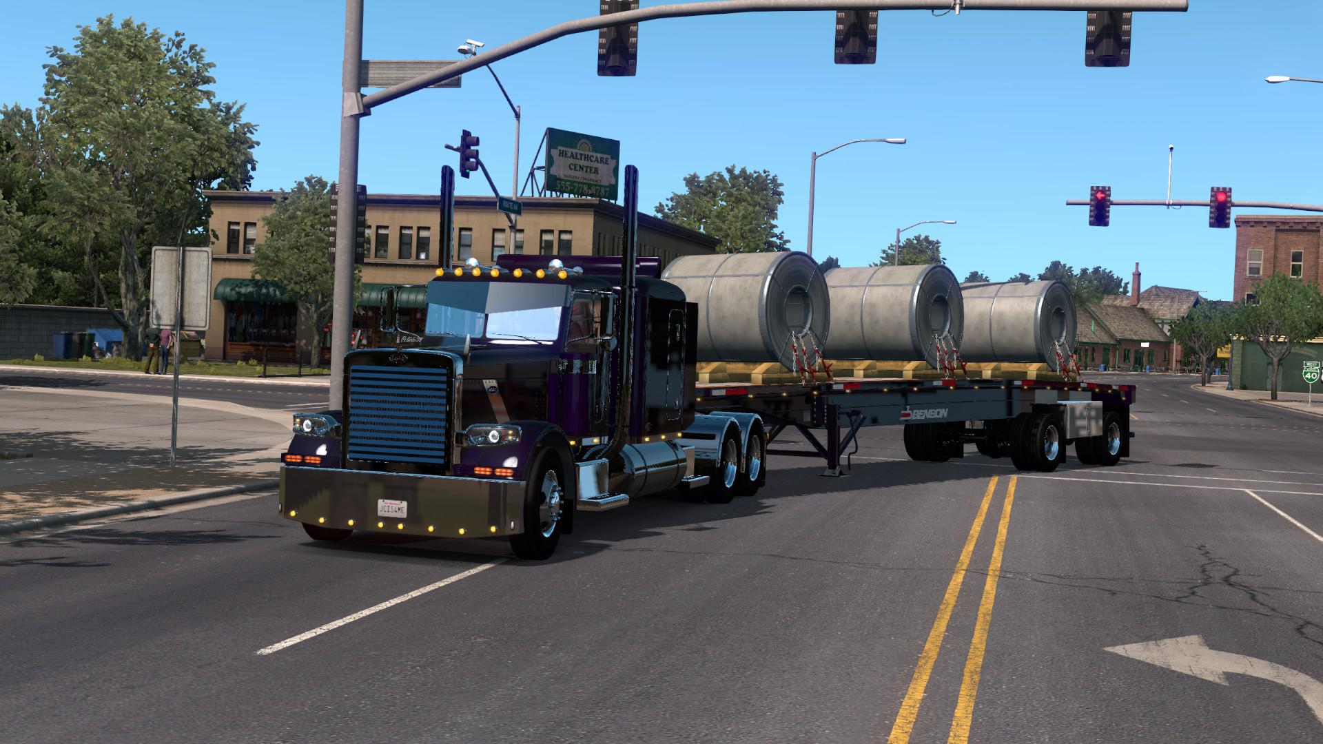 OWNABLE BENSON FLATBED TRAILER V1.0 1.36.X thumbnail 3