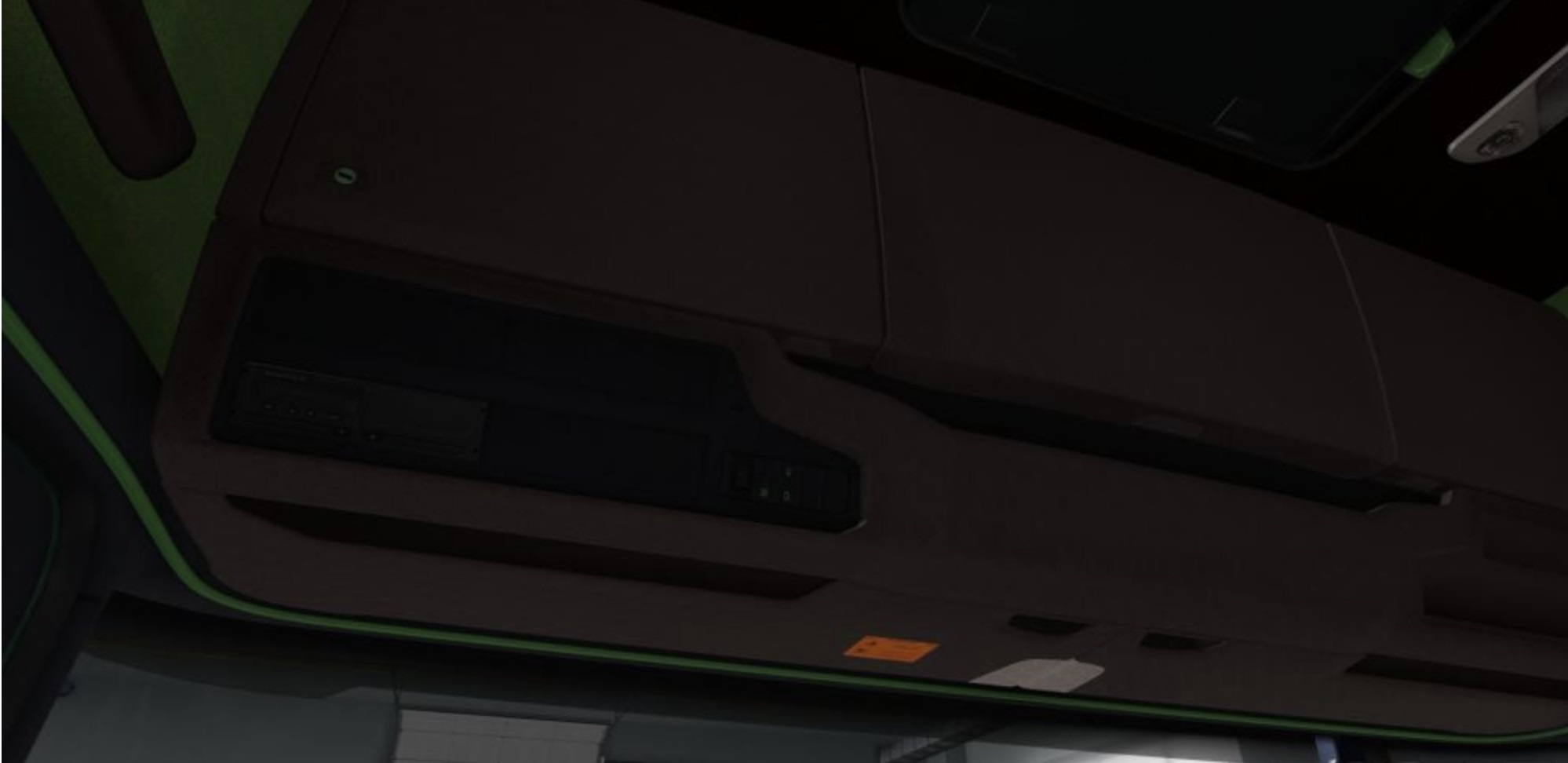 Scania S & R Black - Green Interior 1.36.x - Thumbnail 1