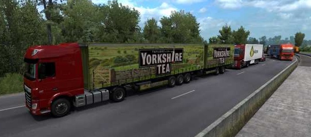 Double Trailers in Traffic [1.34.x] thumbnail 2