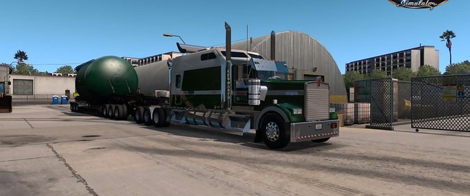 Trucks [ATS] Kenworth W900 Long Version 8-2 E (1.35.x - 1.36.x) American Truck Simulator mod