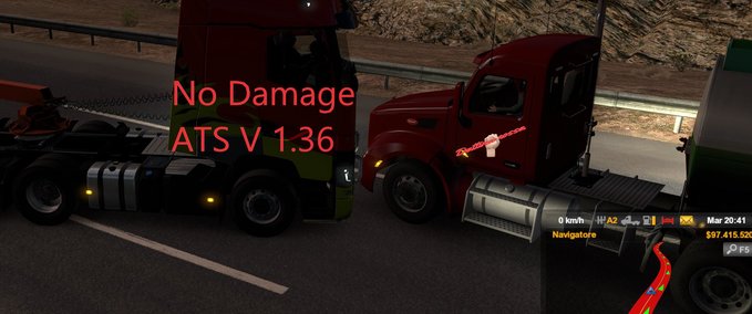 Mods [ATS] Kein Schaden (1.36.x) American Truck Simulator mod