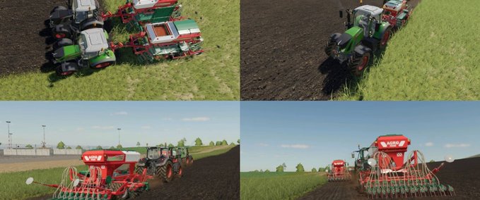 Saattechnik Optionale Düngung Landwirtschafts Simulator mod