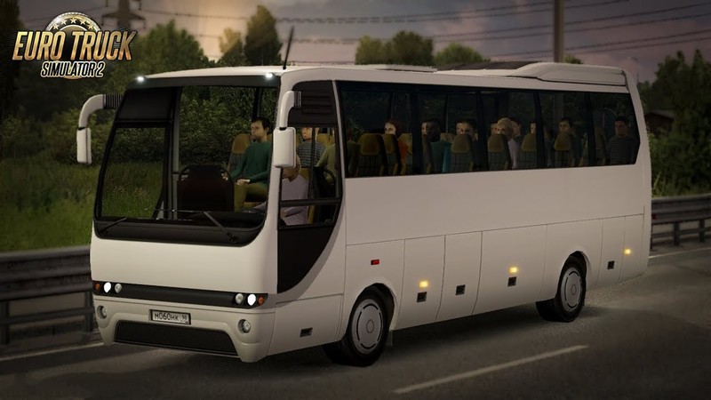 Ets 2 Random Interior Lights And Passengers For Scs Busses