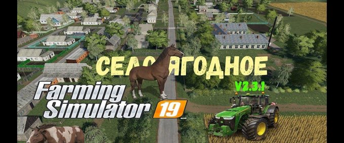 Maps SELO YAGODNOYE Landwirtschafts Simulator mod