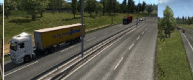 AI Polnische Anhänger im Straßenverkehr Paket 1.36.x Eurotruck Simulator mod