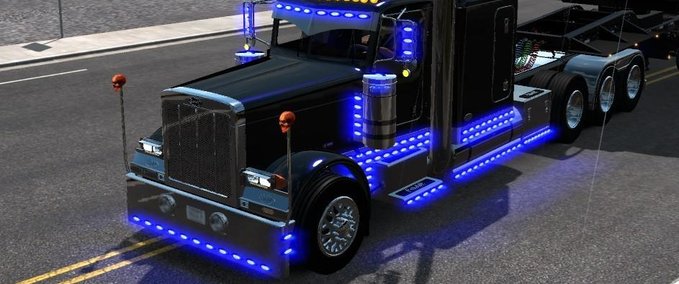 Trucks OUTLAW CUSTOM PETERBILT 379 [1.36.X] American Truck Simulator mod