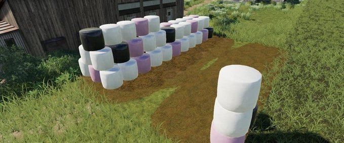 Objekte Bale Stacks Landwirtschafts Simulator mod