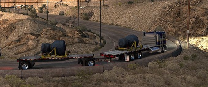 Anbauteile K100E LKW und Anhänger Addon Mod American Truck Simulator mod