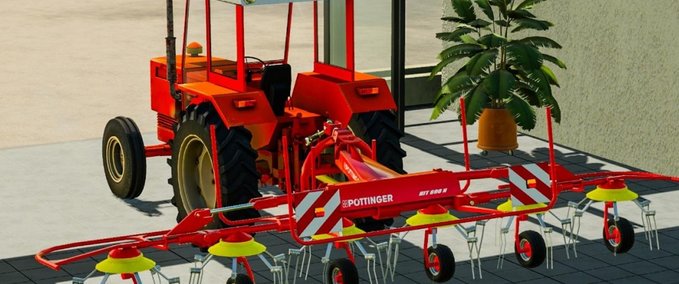 Tedders Poettinger HIT 690 N Farming Simulator mod