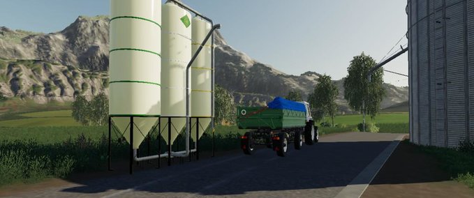 Gebäude mit Funktion Multi Silo Shop Landwirtschafts Simulator mod