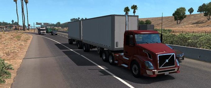 Mods [ATS] VERKEHRS-MOD PAKET [1.36.X] American Truck Simulator mod