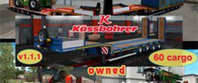 Trailer [ATS] Kompabilitäts - Addon für KASSBOHRER LB4E Anhänger American Truck Simulator mod