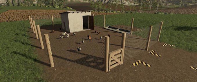 Objekte Hühnerstall Landwirtschafts Simulator mod