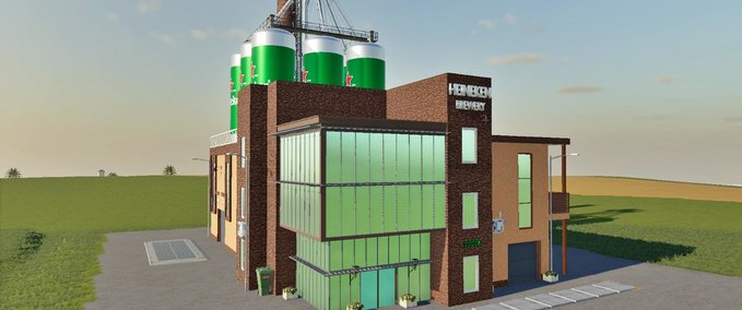 Platzierbare Objekte Brauerei Heineken Landwirtschafts Simulator mod