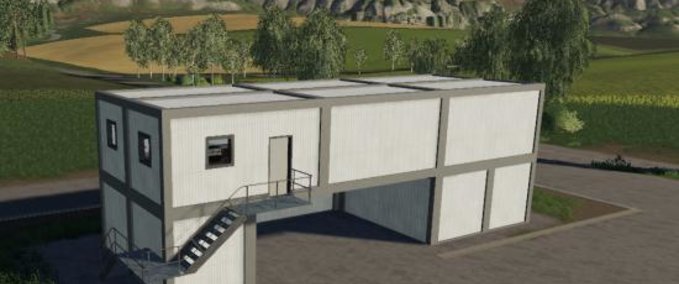 Gebäude Container Büro Landwirtschafts Simulator mod