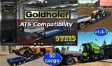 ATS Kompatibilitäts - Addon für Goldhofer Anhänger 1.36.x Mod Thumbnail