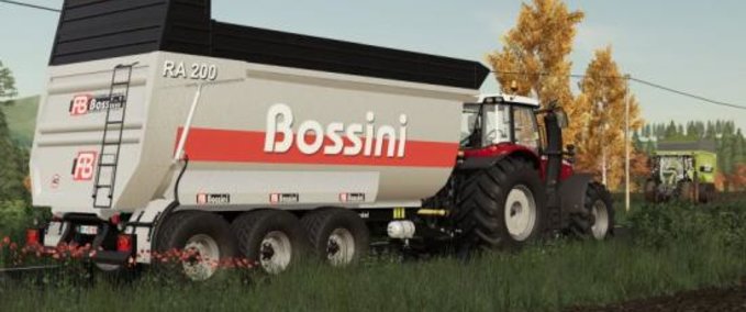Anhänger BOSSINI RA200/6 Landwirtschafts Simulator mod