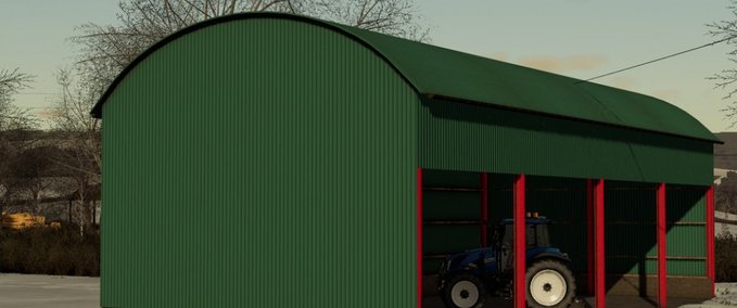 Gebäude British Haybarn Landwirtschafts Simulator mod
