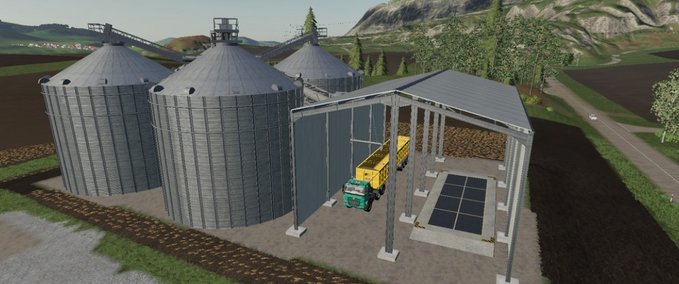Gebäude Large Silo Facility Landwirtschafts Simulator mod