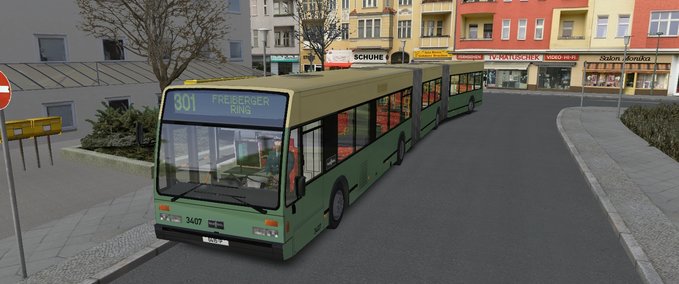 Bus Skins Van Hool AG300 & AGG300 Neuendorf Repaint OMSI 2 mod