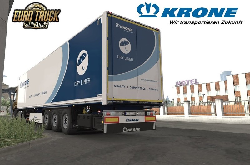 ETS2: Doors for Krone DryLiner v1.0 by Sogard3 [1.36.x] v 1.0 Trailer ...