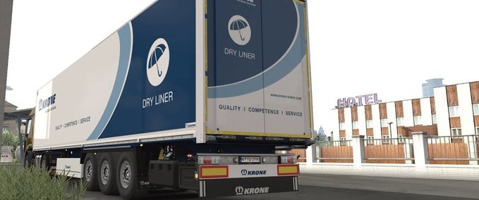 Trailer Doors for Krone DryLiner v1.0 by Sogard3 [1.36.x] Eurotruck Simulator mod