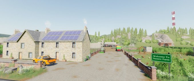Maps Sussex Farms Landwirtschafts Simulator mod
