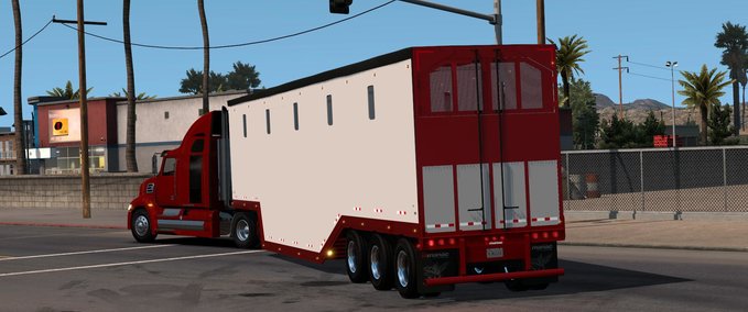 Trailer MANAC CHIP VAN 1.36.X American Truck Simulator mod
