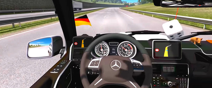 Mercedes Mercedes Benz G - Class von Elaman [1.36.x] Eurotruck Simulator mod