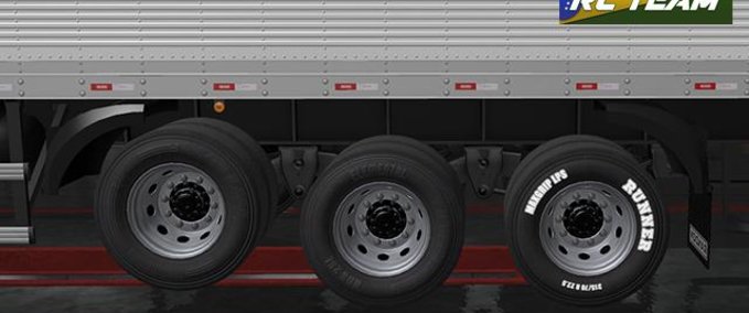 Trailer Doppel Reifen [1.36.x] Eurotruck Simulator mod