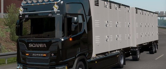 Scania Scania Betaillere Tandem Paket [1.36.x] Eurotruck Simulator mod