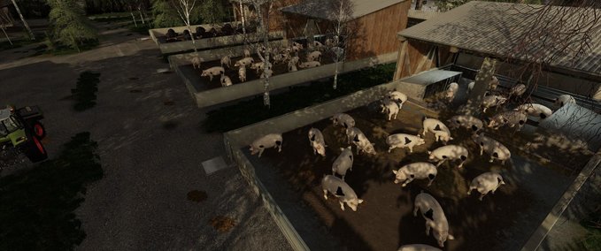 Gebäude Outdoor Piglet Husbandry Landwirtschafts Simulator mod