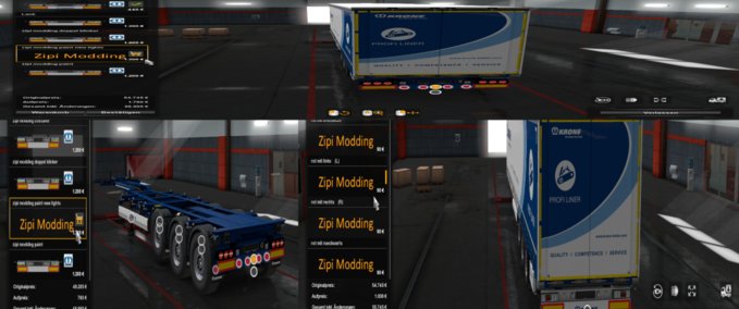Trailer Krone Slot  Eurotruck Simulator mod