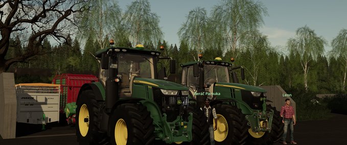 7000er John Deere 7R Landwirtschafts Simulator mod