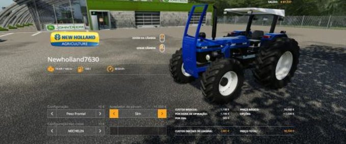 New Holland NEW HOLLAND 7630 Landwirtschafts Simulator mod