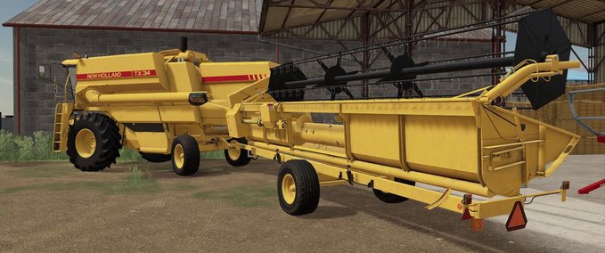 Selbstfahrer New Holland TX 6,1m Pack Landwirtschafts Simulator mod