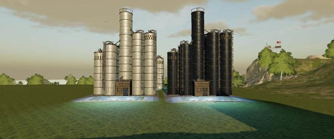 Gebäude EDGE Grain Silos Landwirtschafts Simulator mod