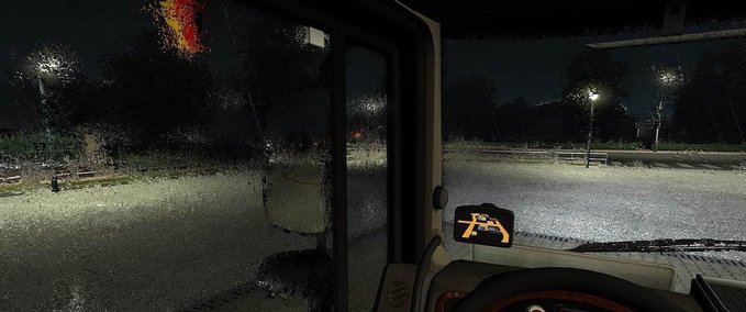 Sonstige Regenwetter Effekt [1.36.x] Eurotruck Simulator mod