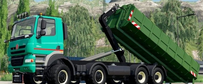 Tatra Tatra Phoenix Agro-Truck Hakenlift Landwirtschafts Simulator mod