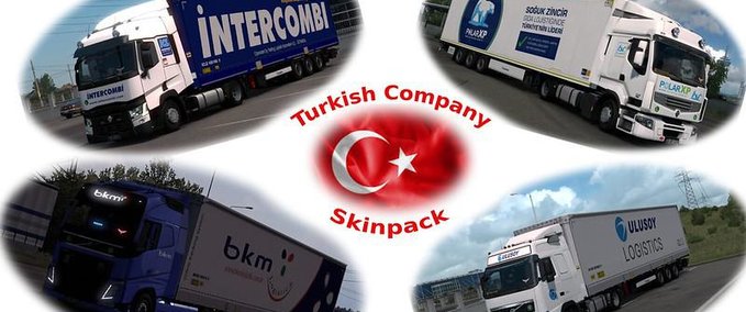 Skins Skin Paket von Türkischen Firmen [1.36.x] Eurotruck Simulator mod