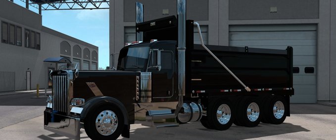 Trucks PETERBILT 389 LONGHOOD 1.36.X American Truck Simulator mod