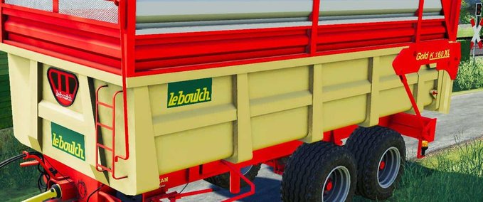 Anhänger LEBOULCH K160 XL Landwirtschafts Simulator mod